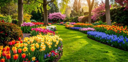 Tulpenfeld im Keukenhof