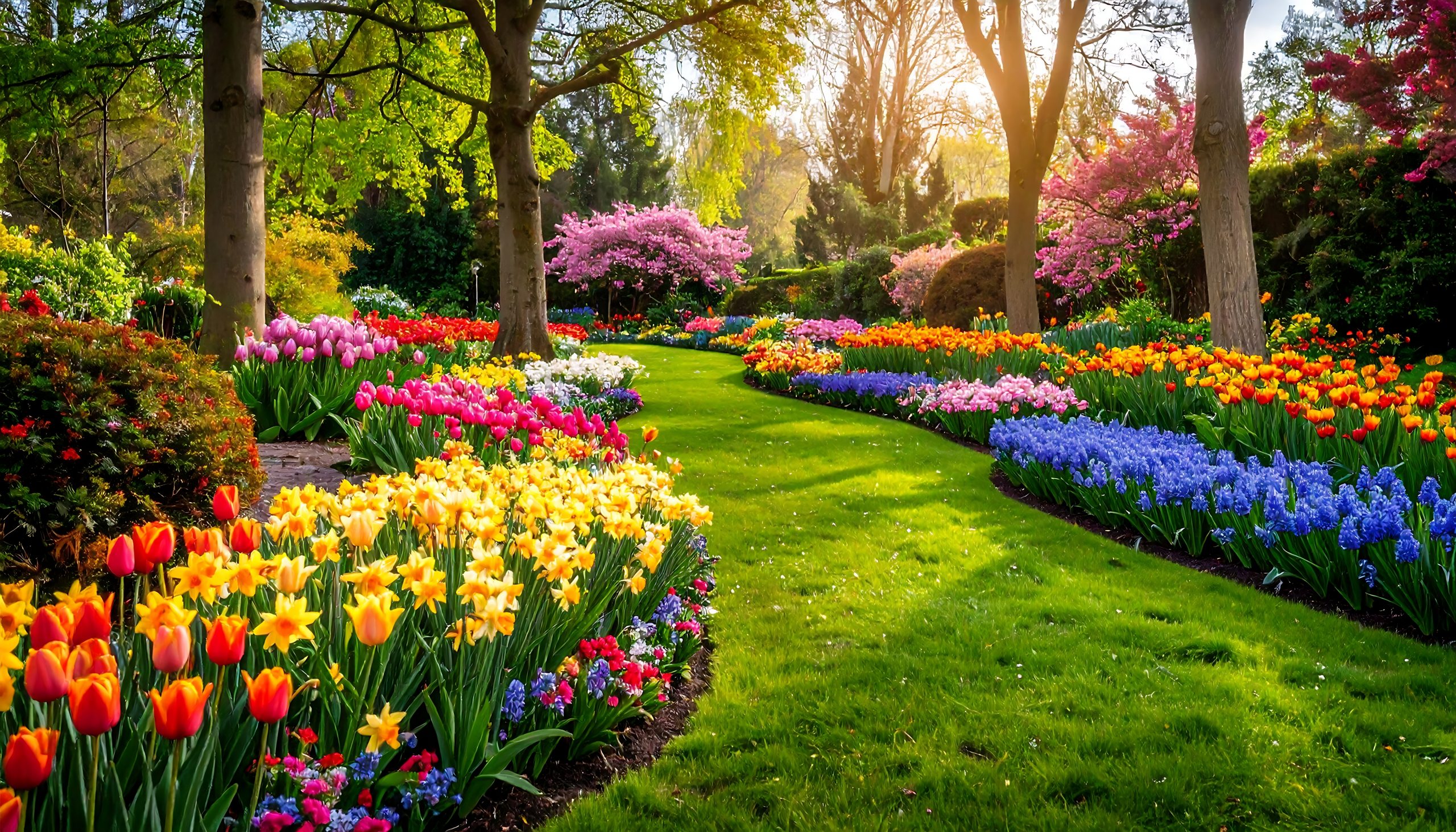 Tulpenfeld im Keukenhof