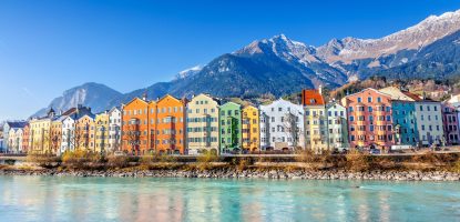 Innsbruck cityscape, Austria